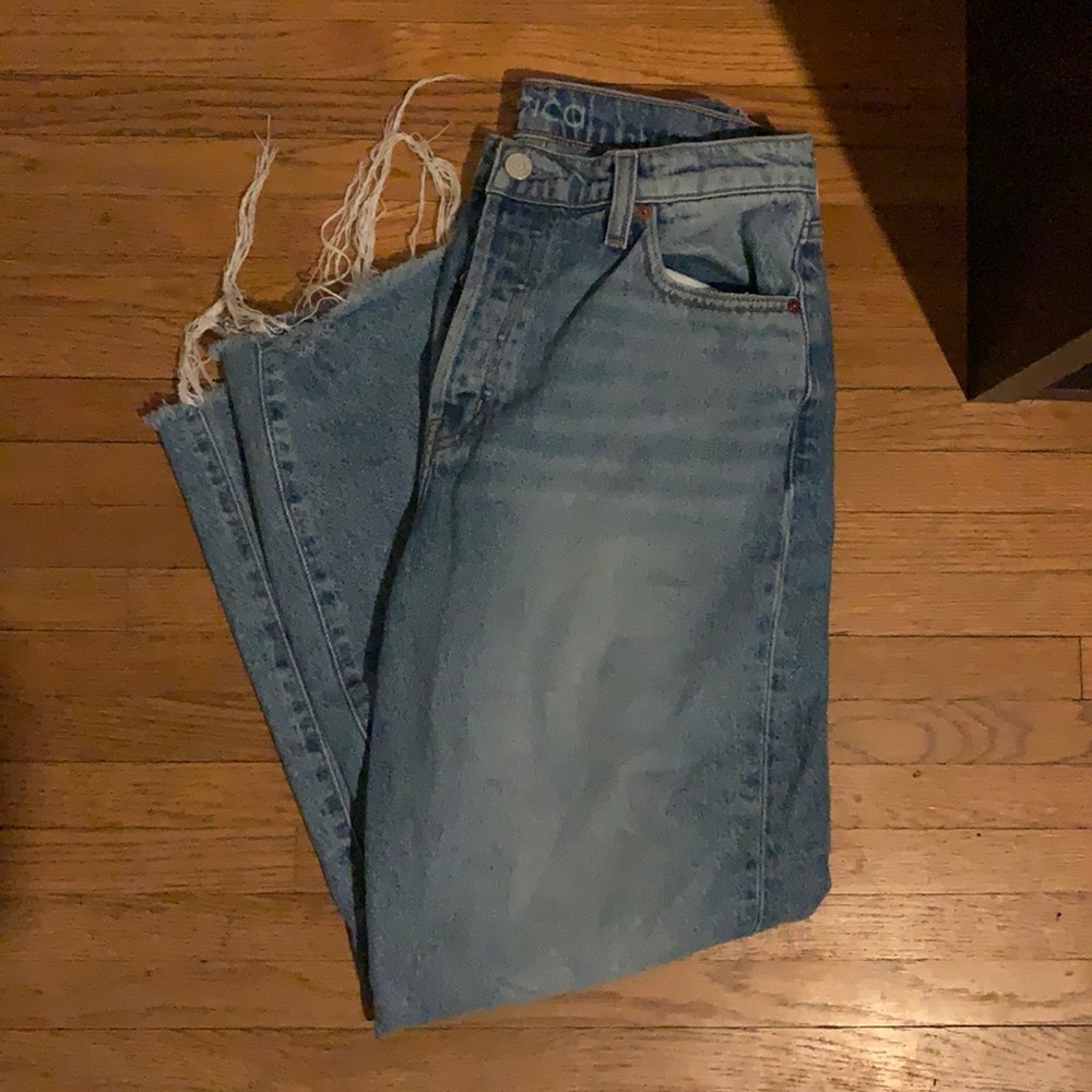 Etica high waist ankle jeans